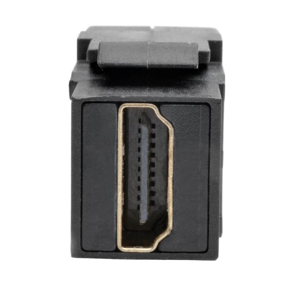 Tripp Lite series High-Speed HDMI with Ethernet All-in-One Keystone/Panel Mount Extension Cable (M/F), Angled Connector, 1 ft. (0.31 m)
