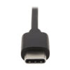118efc88fdb1cff6c07f706046394ba0 Tripp Lite series Dual-Port USB Car Charger with 30W Charging - USB-C (18W) QC 3.0, USB-A (12W), Coiled 6 ft. (1.83 m) USB-C Cable, Black