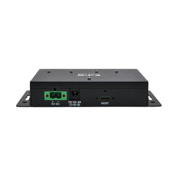Tripp Lite series Industrial 4-Port USB-C Hub - USB 3.x Gen 2 (10Gbps), 2x USB-A & 2x USB-C Ports, 15 kV ESD Immunity, TAA