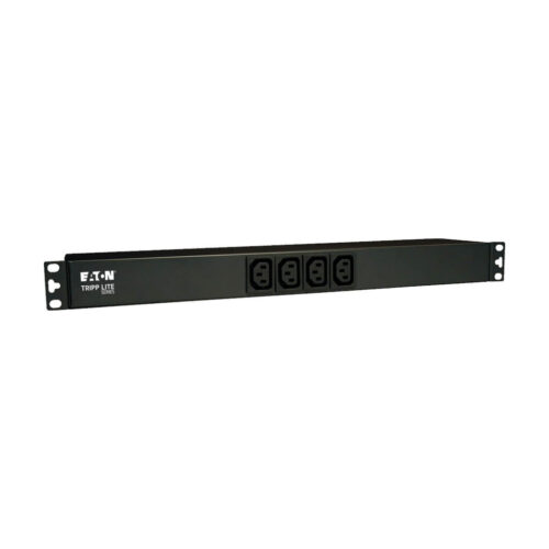 Tripp Lite series 1.9-3.8kW Single-Phase 120-240V Basic PDU, 14 Outlets (12 C13 & 2 C19), C20 with 5 Adapters, 10 ft. (3.05 m) Cord, 1U Rack-Mount
