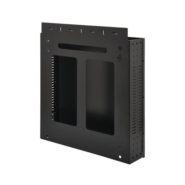 11d40990bedc83d2df26a27271d7db51 Tripp Lite series SmartRack 2U Low-Profile Vertical-Mount Vented Wall-Mount Mini Rack Enclosure, Black