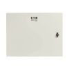 11fa98a5bc4d7564ddc34bff2f02a886 Tripp Lite series SmartRack Industrial Enclosure with Lock - NEMA 4, Wall Mount, Metal Construction, Hinged Back, 28 in. Depth, 9U, Gray