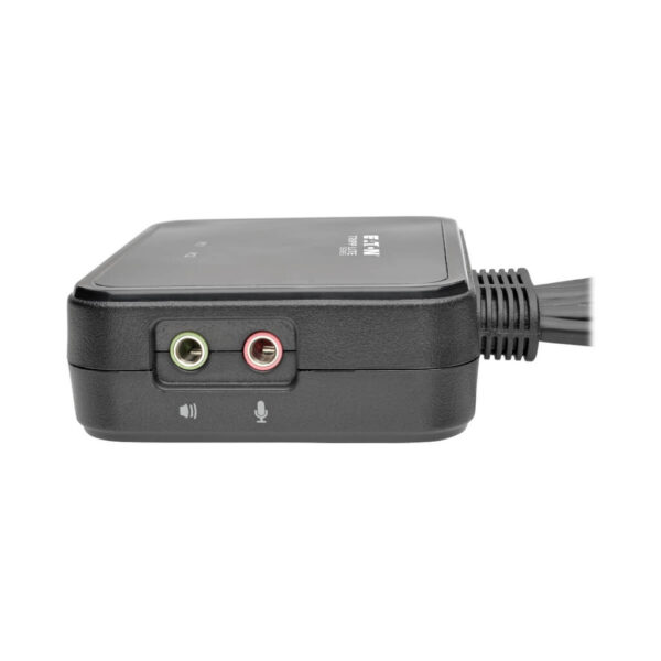 Tripp Lite series 2-Port USB/HD Cable KVM Switch with Audio/Video, Cables and USB Peripheral Sharing