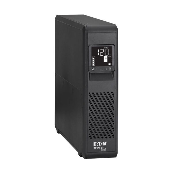 Tripp Lite 1500VA 1050W 120V Line-Interactive Pure Sine Wave Cloud-Connected UPS - 10 NEMA 5-15R Outlets, LCD, 5-15P Plug, Tower - SMART1500PSRTNC
