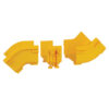 Tripp Lite series Toolless 45-Degree Up/Down Ramp Kit for Fiber Routing System, 240 mm (10 in.)