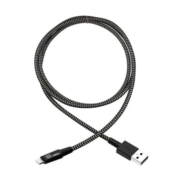 1279b2c1a219f4c28c55afa7af17dd35-2 Tripp Lite series Heavy-Duty USB-A to Lightning Sync/Charge Cable, MFi Certified - M/M, USB 2.0, 6 ft. (1.83 m)