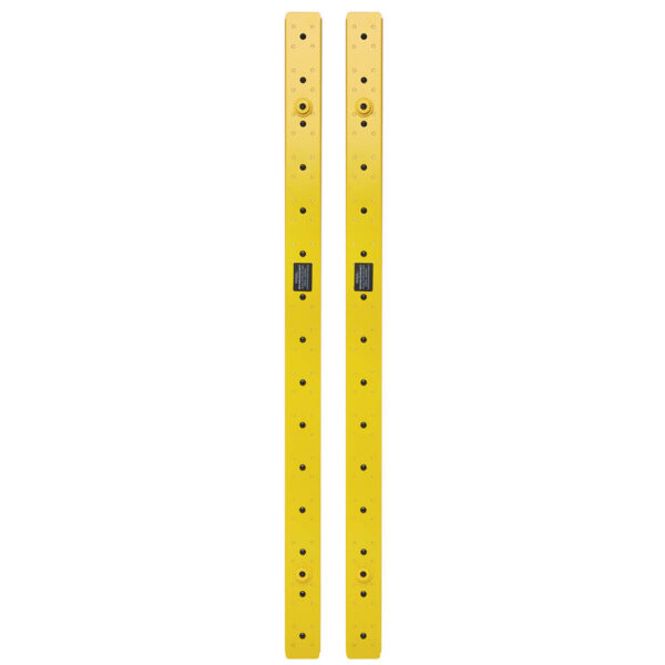 Tripp Lite series Vertical Cable Manager - Flexible Rings, Yellow, 6 ft. (1.8 m)