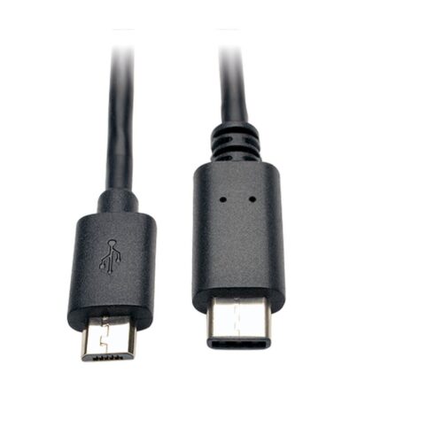 Tripp Lite series USB Micro-B to USB-C Cable - USB 2.0, (M/M), 6 ft. (1.83 m)