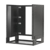 Tripp Lite series 12U Wall-Mount Bracket with Shelf for Small Switches and Patch Panels, Hinged