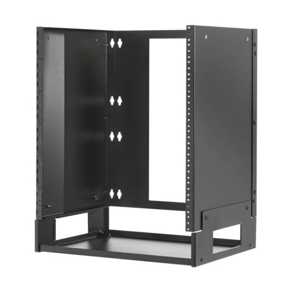 Tripp Lite series 12U Wall-Mount Bracket with Shelf for Small Switches and Patch Panels, Hinged
