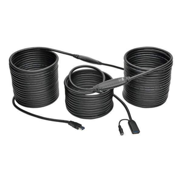 Tripp Lite series USB 3.0 SuperSpeed Active Extension Repeater Cable (USB-A M/F), 20M (65.61 ft.)