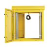 Tripp Lite SmartRack 12U NEMA 3R Industrial Wall-Mount Enclosure, Locking, Hinged Back, Fan with Thermal Switch, 28 in. Deep, Yellow - SRN3RY12US