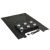 Tripp Lite series SmartRack Roof-Mounted Fan Panel for Deep and Wide Rack Enclosure Cabinets - 6 120V Fans, 630 CFM, 5-15P Plug