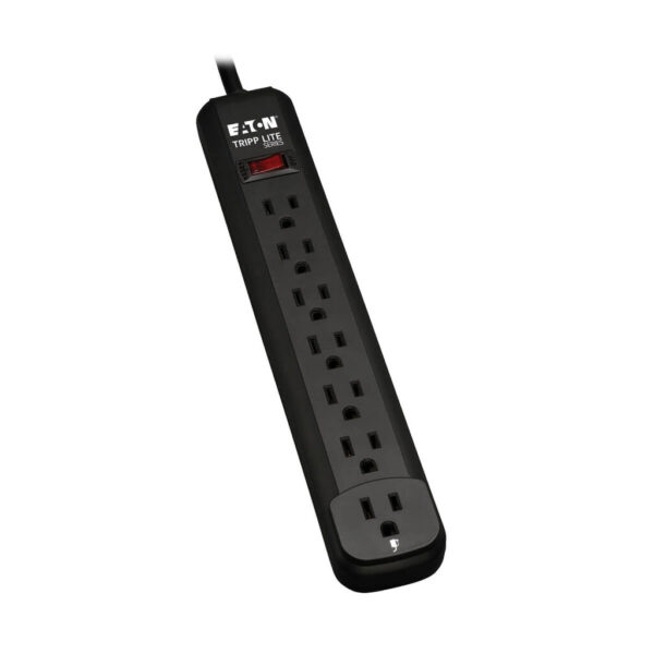 Tripp Lite series Power It! 7-Outlet Power Strip, 12 ft. (3.66 m) Cord, Black Housing
