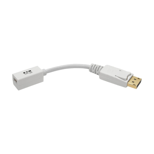 139c837a93730b59f23f602867e3ed4c Tripp Lite series DisplayPort to Mini DisplayPort Adapter Video Converter , 4K 60 Hz (M/F), 6 in. (15.2 cm)