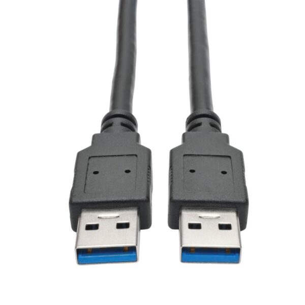 13a8f31f014e10bb9bbab80ca90b4eff Tripp Lite series USB 3.0 SuperSpeed A/A Cable (M/M), Black, 6 ft. (1.83 m)