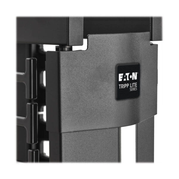 Tripp Lite series High-Capacity Vertical Cable Manager - Deep Double Finger Duct with Cover, Single Sided, 6 in. Wide, Black, 7 ft. (2.2 m)