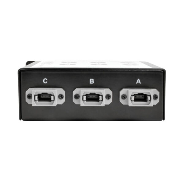 13ff951db998c2f7f16f23a4e039c387 Tripp Lite series 40/100Gb Breakout Cassette, 40Gb to 4 x 10Gb, 100Gb to 4 x 25Gb, (x3) 8-Fiber MTP/MPO to (x12) LC Duplex, Type-B Polarity