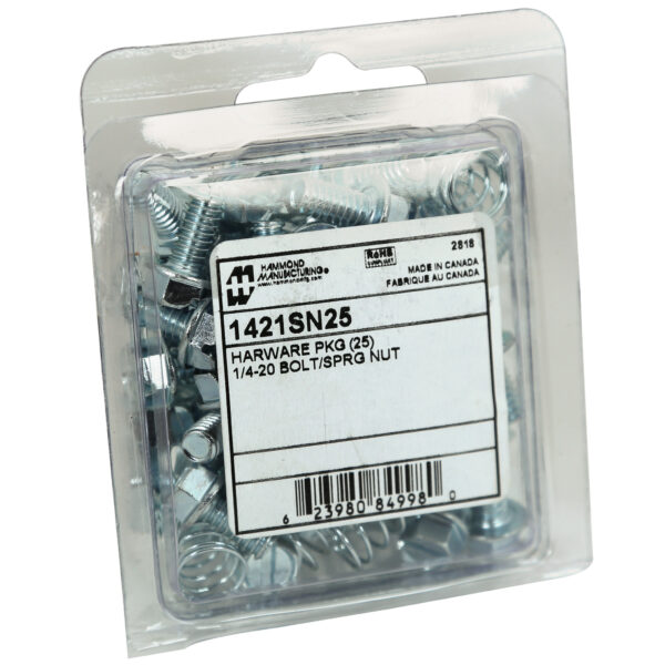 Hammond 25PK Spring Nuts
