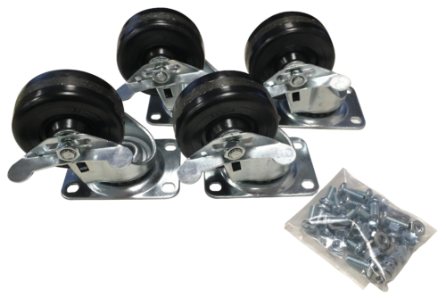 Hammond 4PK Heavy Duty Locking Casters