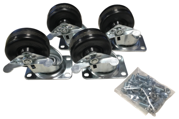 Hammond 4PK Heavy Duty Locking Casters