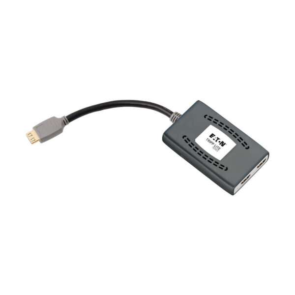 14385a6c0711cff949eaf4e0d2ad0e9a Tripp Lite series 2-Port HDMI Splitter - 4K @ 60 Hz, 4:4:4, Multi-Resolution Support, HDR, HDCP 2.2, USB Powered, TAA