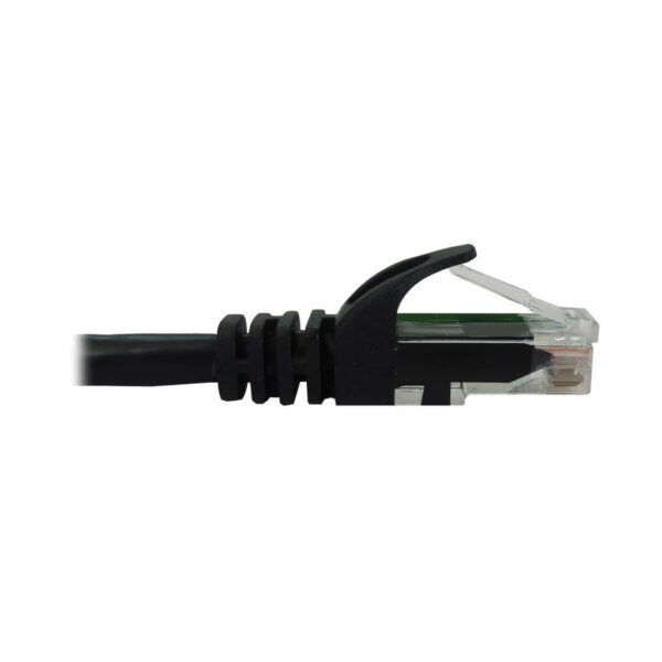 Tripp Lite series Cat6a 10G Snagless Molded UTP Ethernet Cable (RJ45 M/M), PoE, Black, 50 ft. (15.2 m)