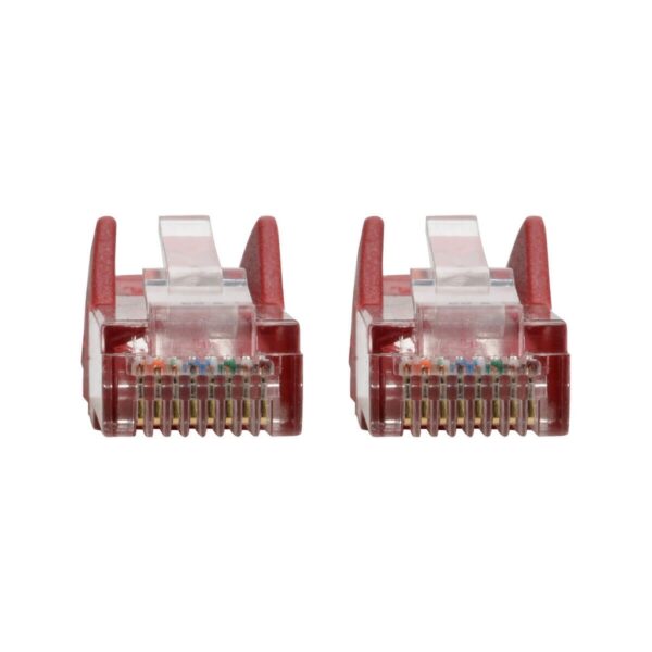 148e052047365c0f06fe2dfc7b9444fa Tripp Lite series Cat5e 350 MHz Snagless Molded (UTP) Ethernet Cable (RJ45 M/M), PoE - Red, 6 ft. (1.83 m)