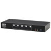Tripp Lite series 4-Port DisplayPort Dual-Display KVM Switch - 4K 60 Hz, USB 3.2 Gen 1, HDCP 2.2, USB Sharing, TAA