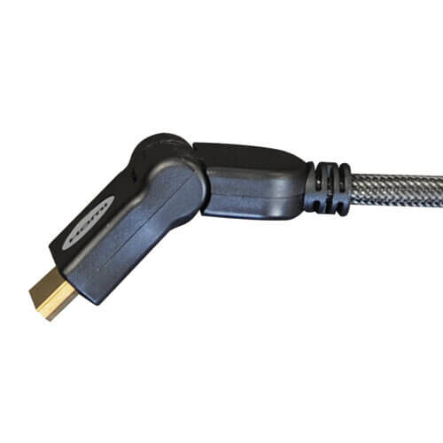 14ca7660e40f54b1196909aa95a0c275 Tripp Lite series High-Speed HDMI Cable with Swivel Connectors, Digital Video with Audio, UHD 4K (M/M), 10 ft. (3.05 m) - P568-010-SW