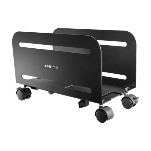 Tripp Lite series Mobile CPU Caddy for Computer Towers - Width Adjustable, Locking Casters, Black