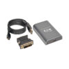 Tripp Lite series USB 2.0 to DVI/VGA External Multi-Monitor Video Card, 128 MB SDRAM, 1920 x 1080 (1080p) @ 60 Hz