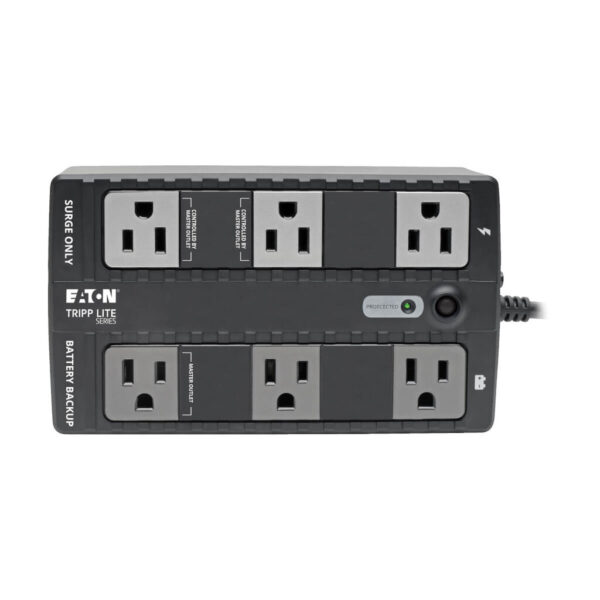 150c9c9cd45bffcfac5f2a844d6010ef Tripp Lite series 350VA 210W Standby UPS - 6 NEMA 5-15R Outlets, 120V, 50/60 Hz, 5-15P Plug, ENERGY STAR, Desktop/Wall