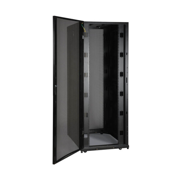 1518f1d01613465c665d3caae1a0d8d3 Tripp Lite series 45U SmartRack Wide Standard-Depth Rack Enclosure Cabinet with doors & side panels