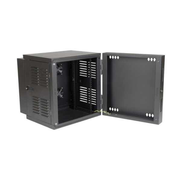 152d92cd1badec776a7e1cb5a78dbb7b Tripp Lite series SmartRack 12U Switch-Depth Wall-Mount Small Rack Enclosure for Harsh Environments, Hinged Back, 230V