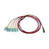 15415ca8cef95a32fd74231729f141b5-1 Tripp Lite series 40/100/400G Multimode 50/125 OM4 Breakout Fiber Optic Cable (16F MTP/MPO-APC to 8x Duplex SN-PC F/M), LSZH, Magenta, 3 m (9.8 ft.)