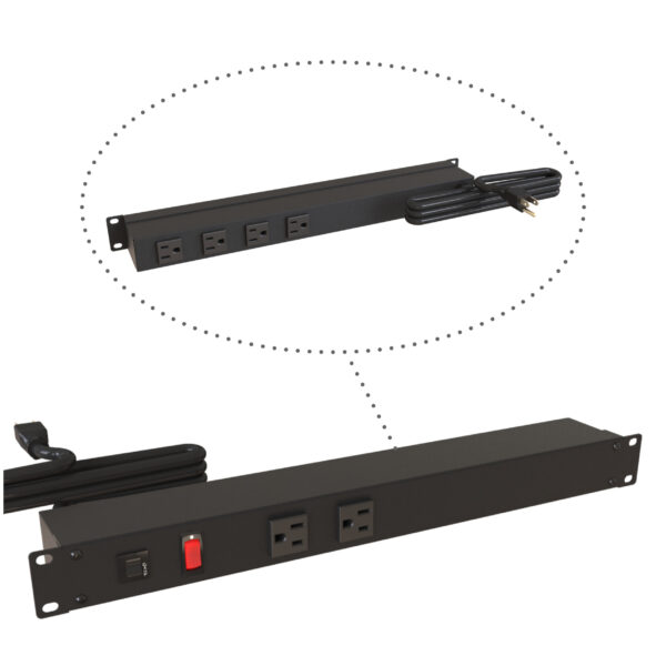 1583h6b1bkx-rev1 Hammond 19" Rack Mount, 4 Rear, 2 Frnt