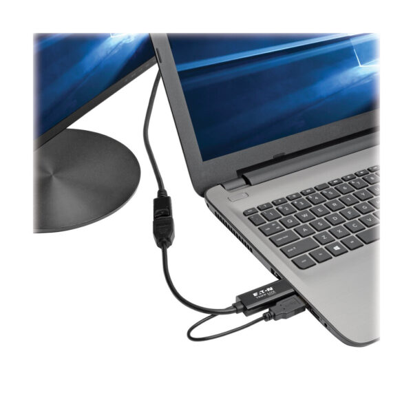 Tripp Lite series 4K HDMI to DisplayPort Active Converter (M/F) with USB Power, 6 in. (15.2 cm)