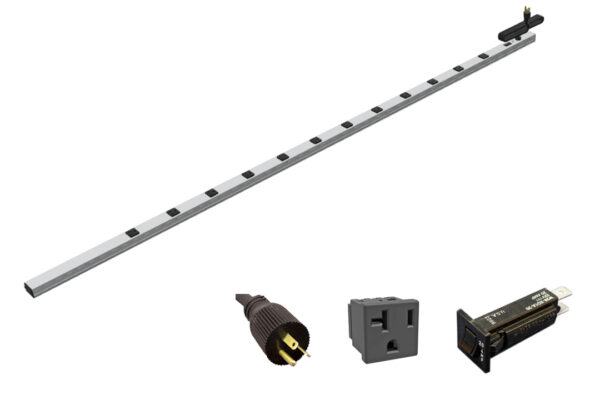 Hammond 77" Vert P-Bar, 15' Shield, TM