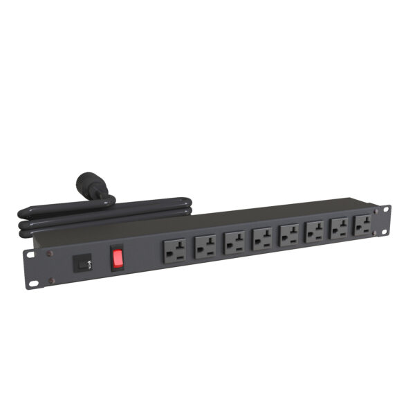 Hammond 20A Rackmount, 8 Rec on Front
