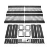 15cc5b9324d26c07c1a44a117d2a3cf1 Tripp Lite series High-Capacity Vertical Cable Manager - Deep Double Finger Duct with Cover, Double Sided, 12 in. Wide, Black, 7 ft. (2.2 m)