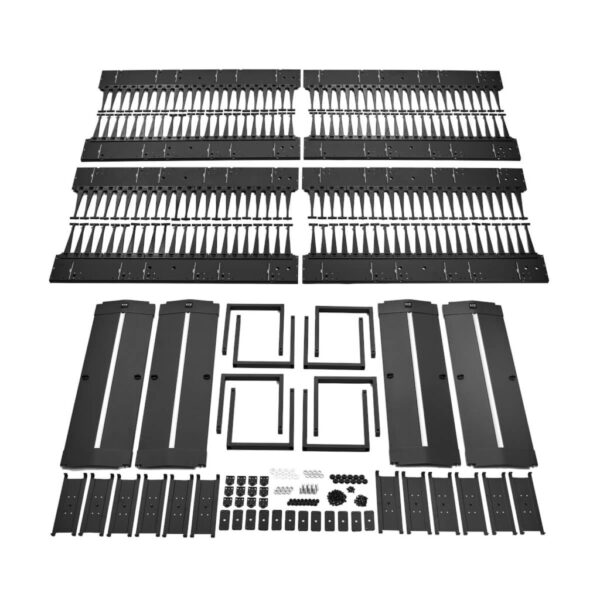 15cc5b9324d26c07c1a44a117d2a3cf1 Tripp Lite series High-Capacity Vertical Cable Manager - Deep Double Finger Duct with Cover, Double Sided, 12 in. Wide, Black, 7 ft. (2.2 m)
