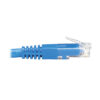 Tripp Lite series Up-Angle Cat6 Gigabit Molded UTP Ethernet Cable (RJ45 Right-Angle Up M to RJ45 M), Blue, 15 ft. (4.57 m)