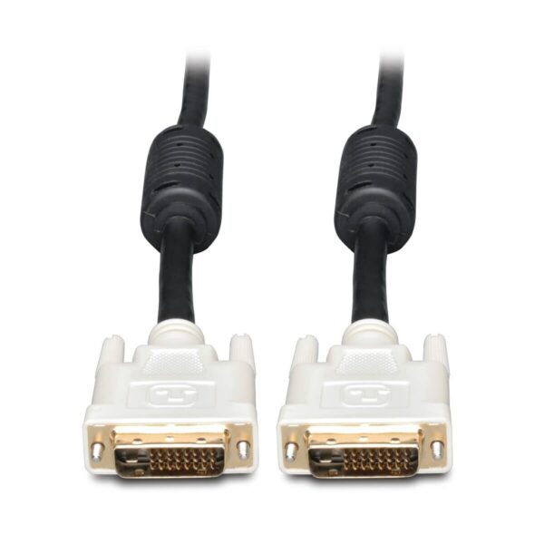 15eb58137471be21477cde2525dfd208 Tripp Lite series DVI Dual Link Cable, Digital TMDS Monitor Cable (DVI-D M/M), 100 ft. (30.5 m)