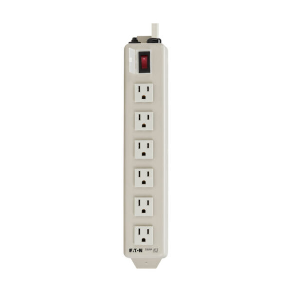 15f5b9a1ea0c56d88846ae25742c4a46 Tripp Lite TLM615NC surge protector Grey 6 AC outlet(s) 120 V 4,5 m