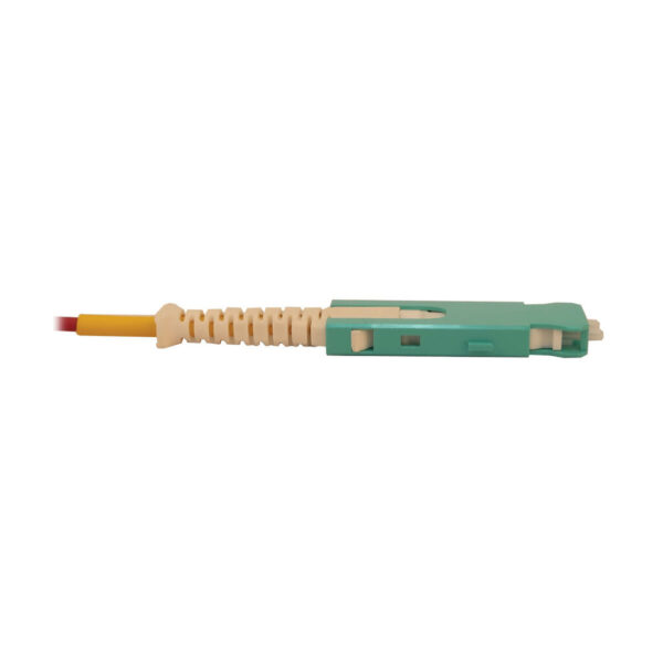 Tripp Lite series 40/100/400G Multimode 50/125 OM4 Breakout Fiber Optic Cable (16F MTP/MPO-APC to 8x Duplex SN-PC F/M), LSZH, Magenta, 2 m (6.6 ft.)