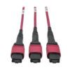 15fc5ea3ef220617ddec6760d848d7e7 Tripp Lite series 40/100Gb Fiber Breakout Patch Panel, 40Gb to 4 x 10Gb, 100Gb to 4 x 25Gb, 15 MTP QSFP to 60 LC Duplex OM4 50/125 Multimode Ports, 1U