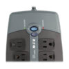 Tripp Lite series Protect It! 10-Outlet Surge Protector, 8 ft. (2.43 m) Cord, 3345 Joules, Tel/Modem/Coaxial Protection