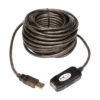 1614c542b5352481e3f08e732b392d1c Tripp Lite series USB 2.0 Active Extension Repeater Cable (A M/F), 16 ft. (4.88 m)