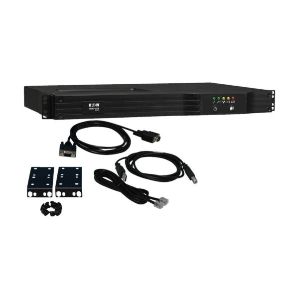 164313a54872332817092df01c700500 Tripp Lite series SmartPro 120V 750VA 600W Line-Interactive Sine Wave UPS, 1U Rack/Vertical, Network Management Card Options, USB, DB9 Serial, TAA